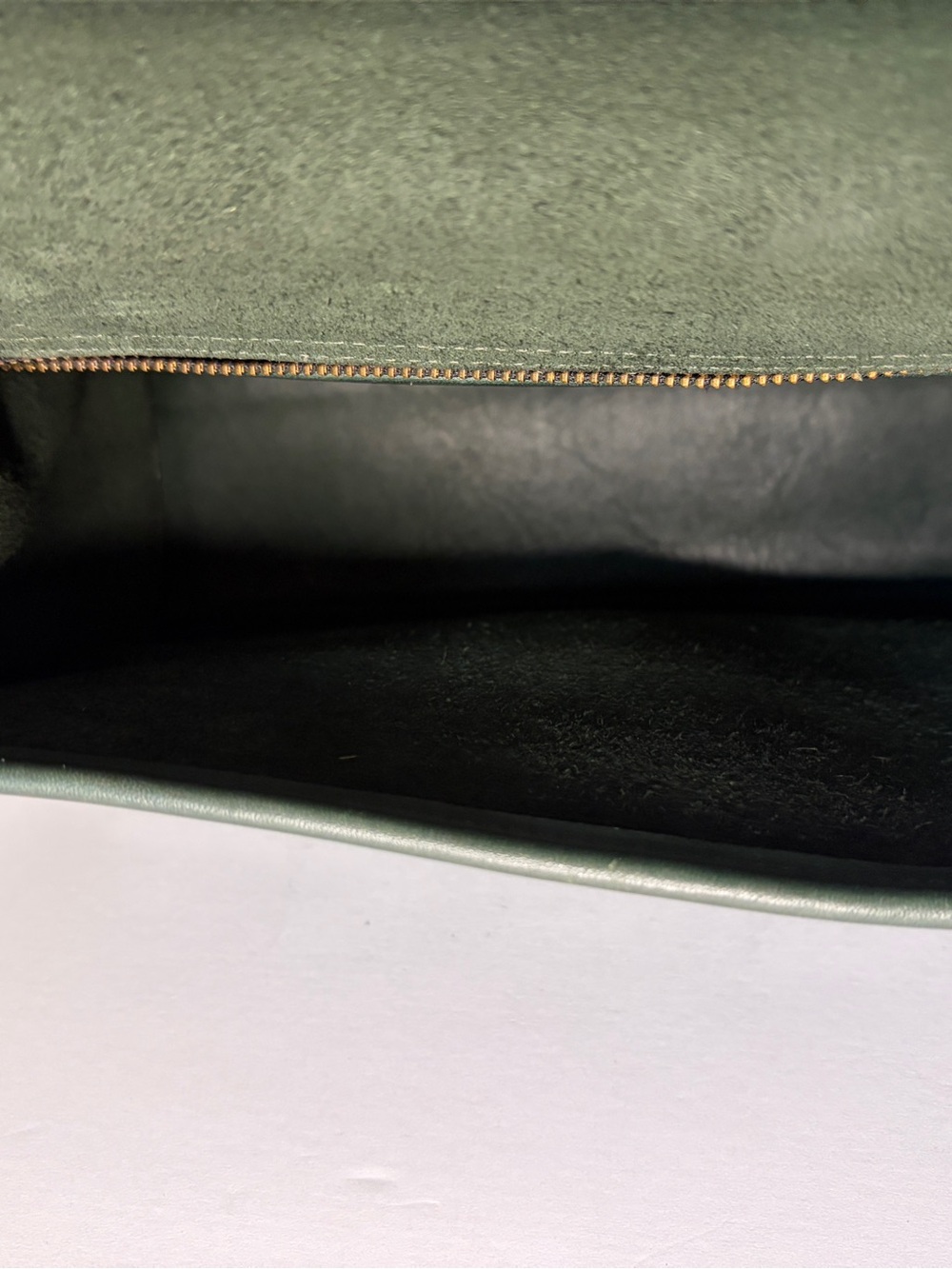 Vintage Coach Logan bag, in green #9907 - Picture 8 of 15